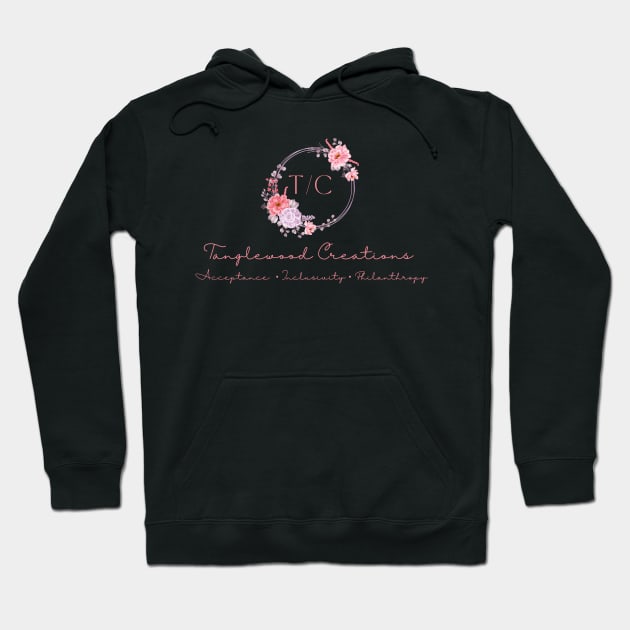 Logo Collection - Tanglewood Creations Logo & Core Values Hoodie by Tanglewood Creations